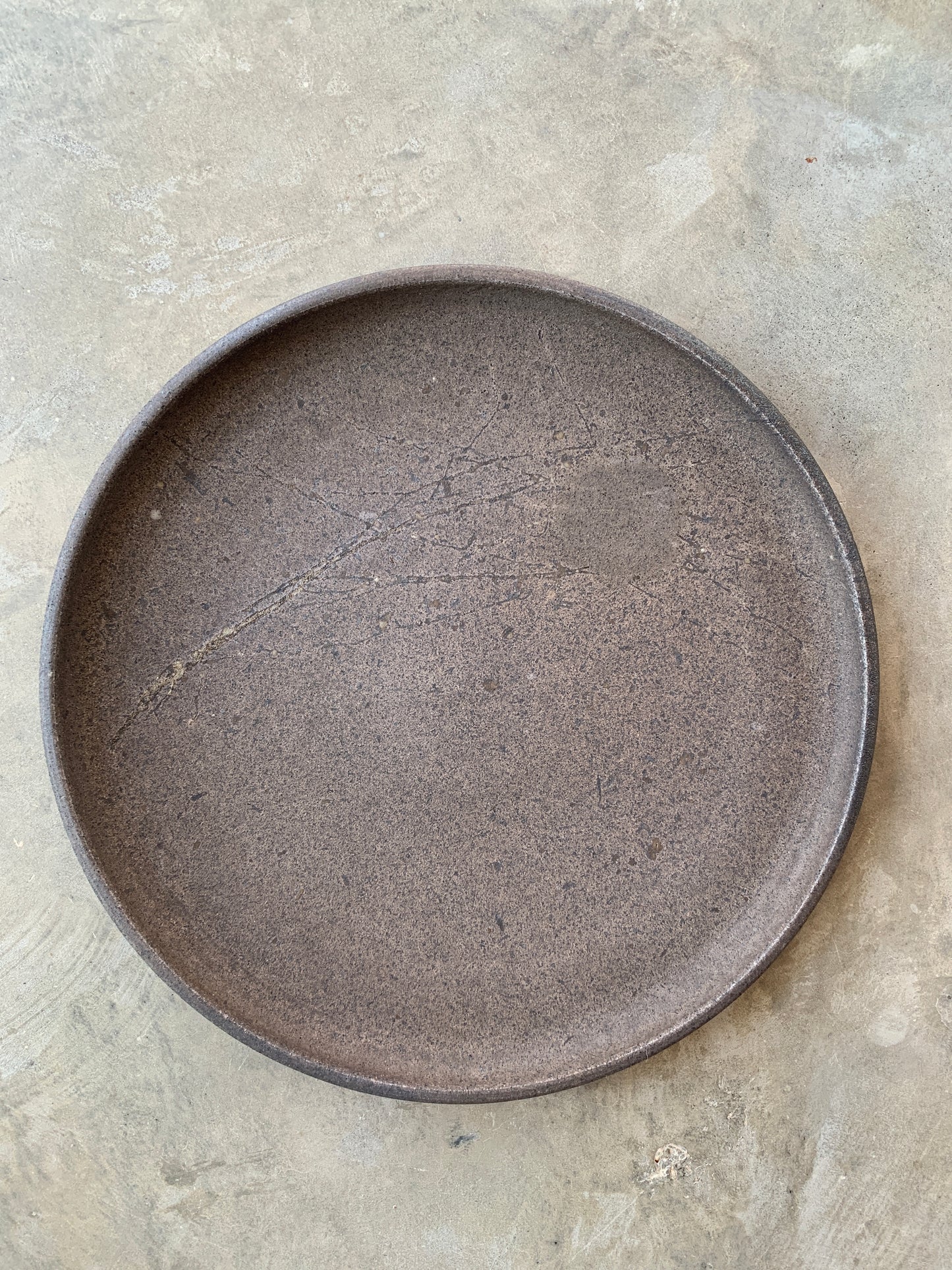 7-inch Stoneware Flat Plate