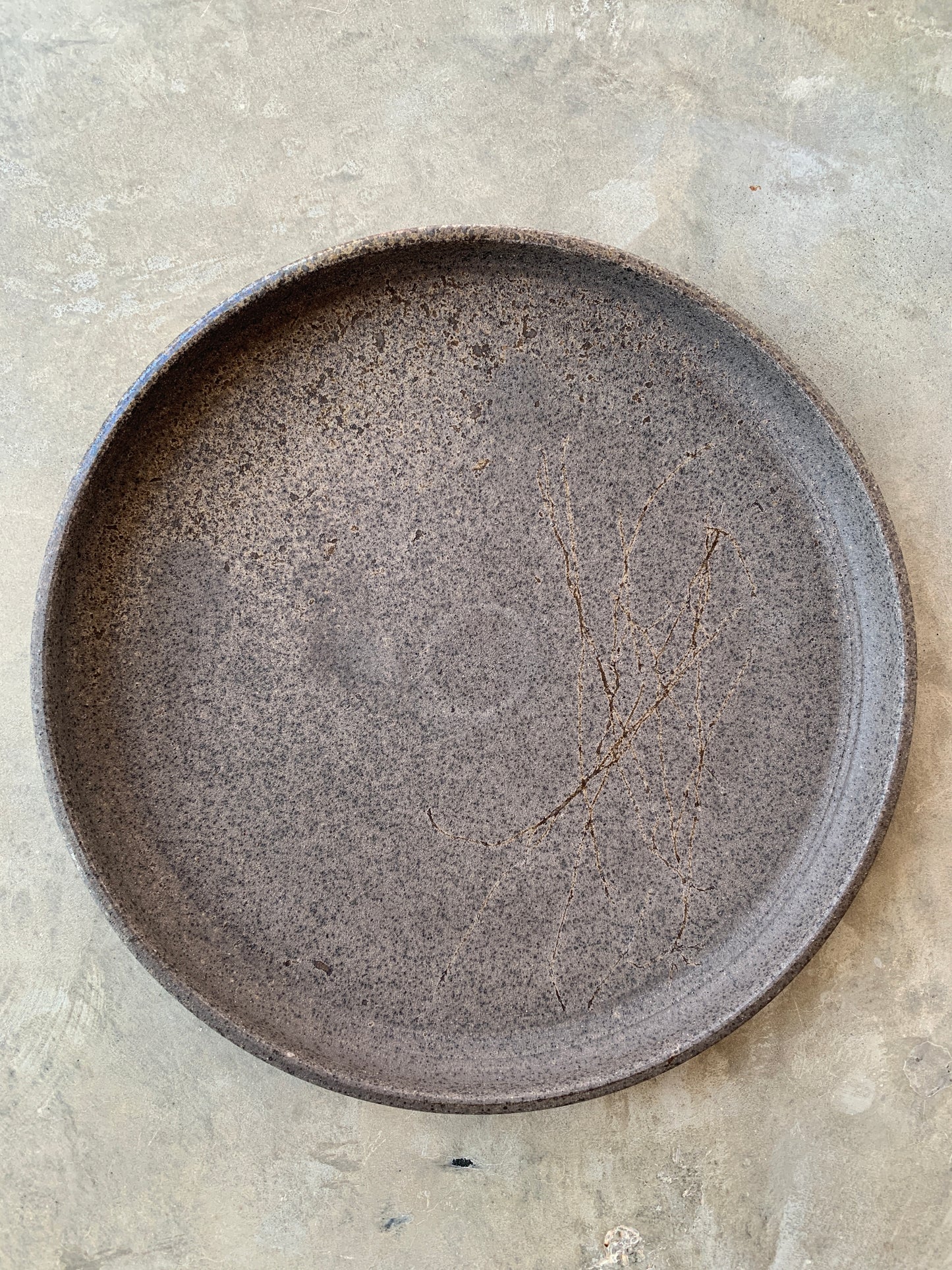 7-inch Stoneware Flat Plate