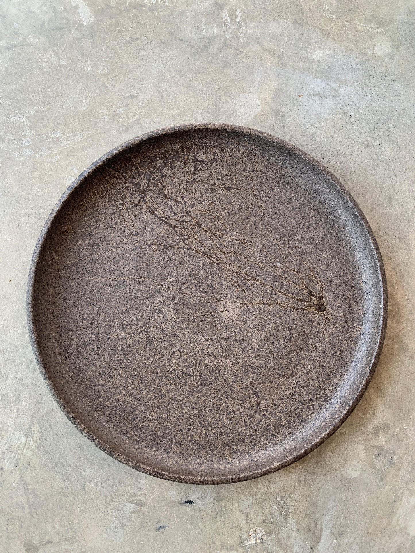 7-inch Stoneware Flat Plate