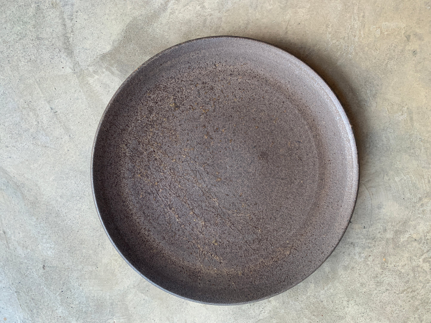 9-inch Stoneware Flat Plate