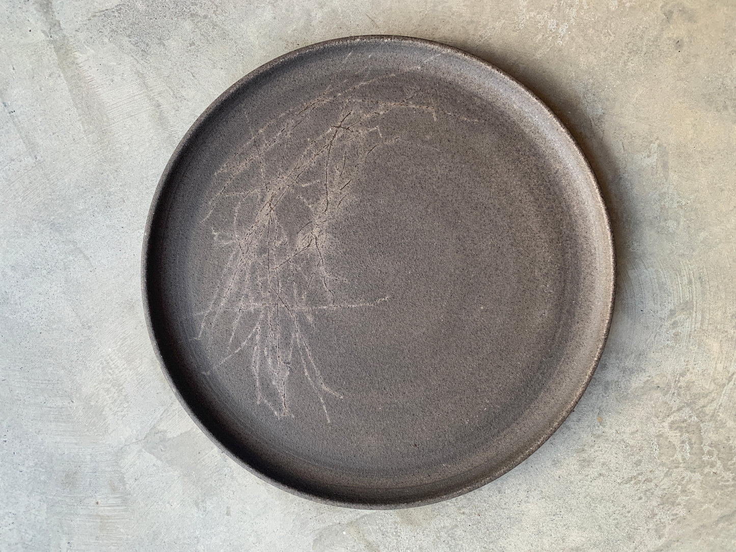 9-inch Stoneware Flat Plate