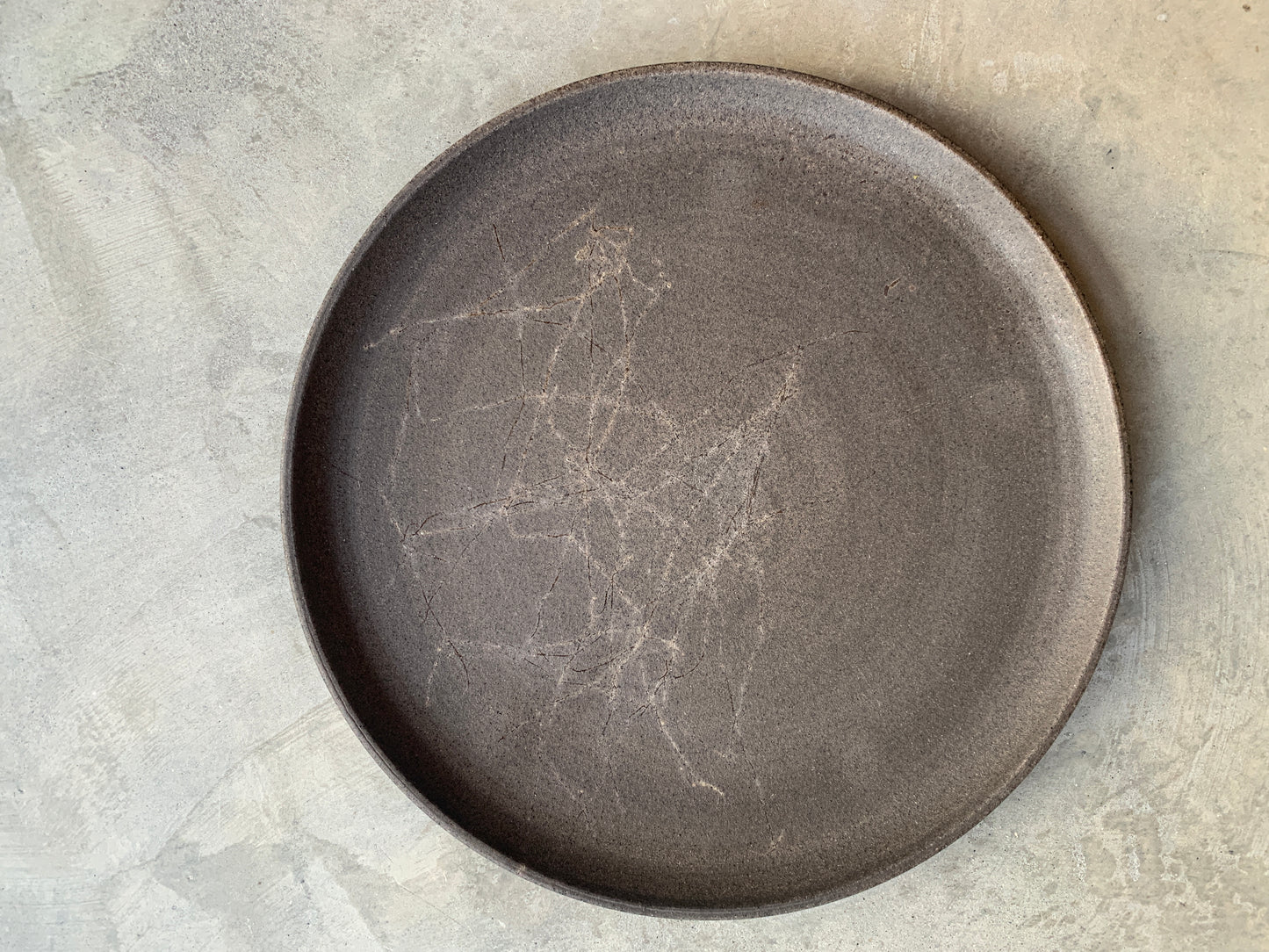 9-inch Stoneware Flat Plate