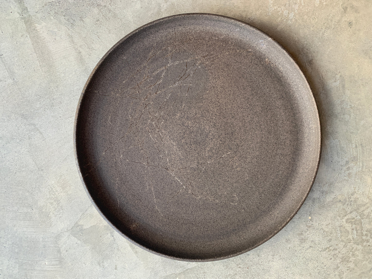 9-inch Stoneware Flat Plate
