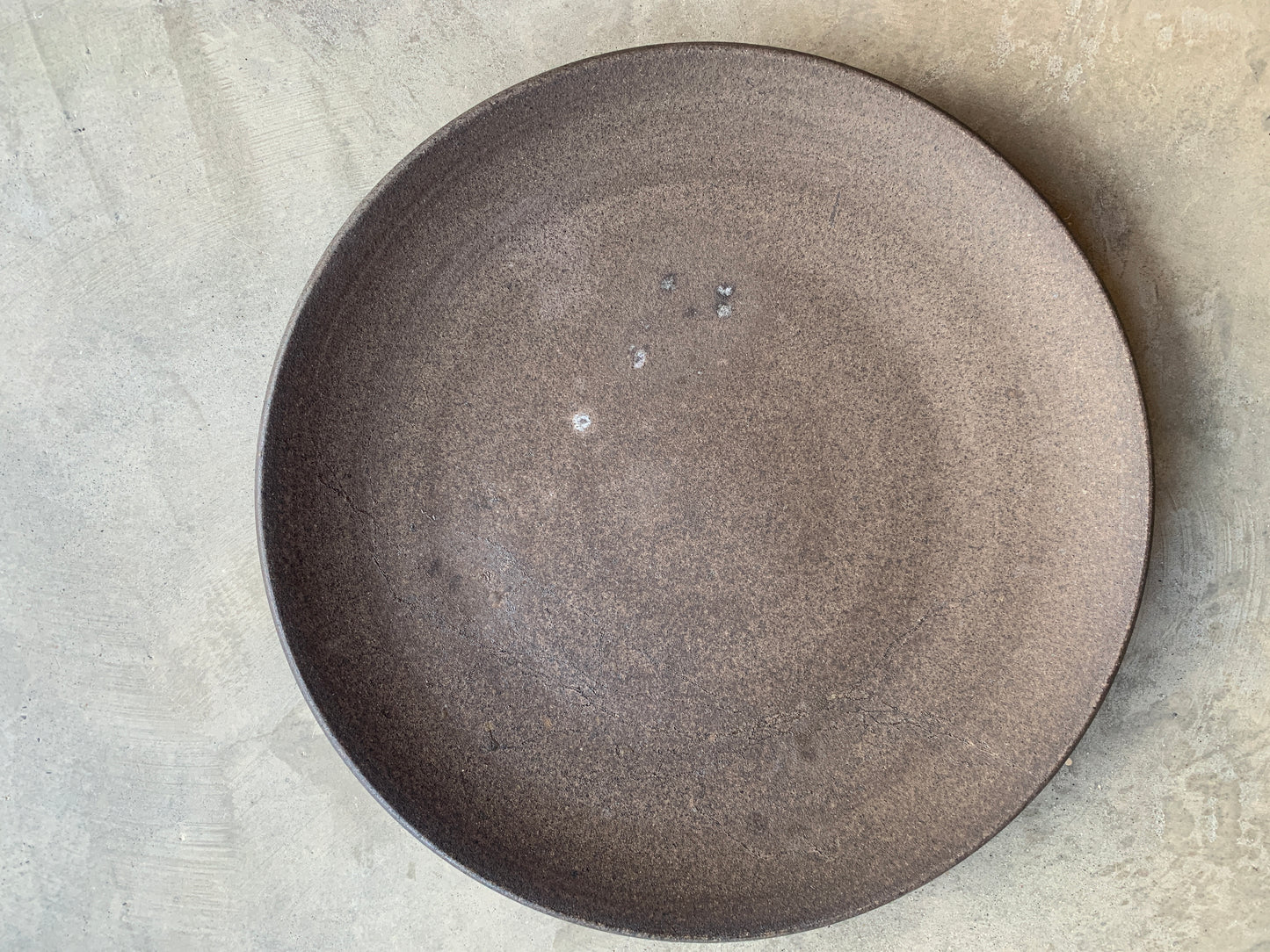 9-inch Stoneware Flat Plate