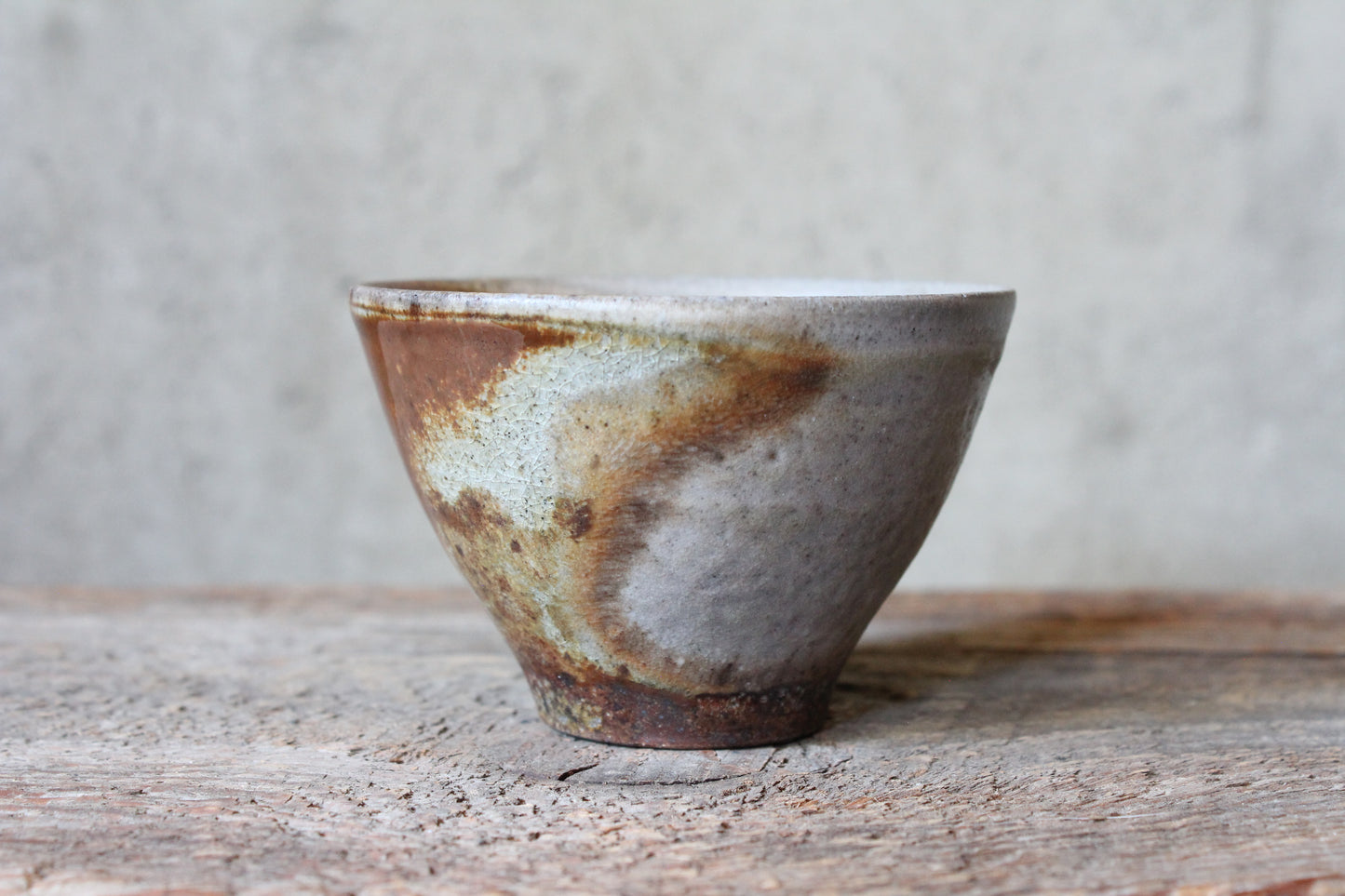 Stoneware Shino Teacup 125ml