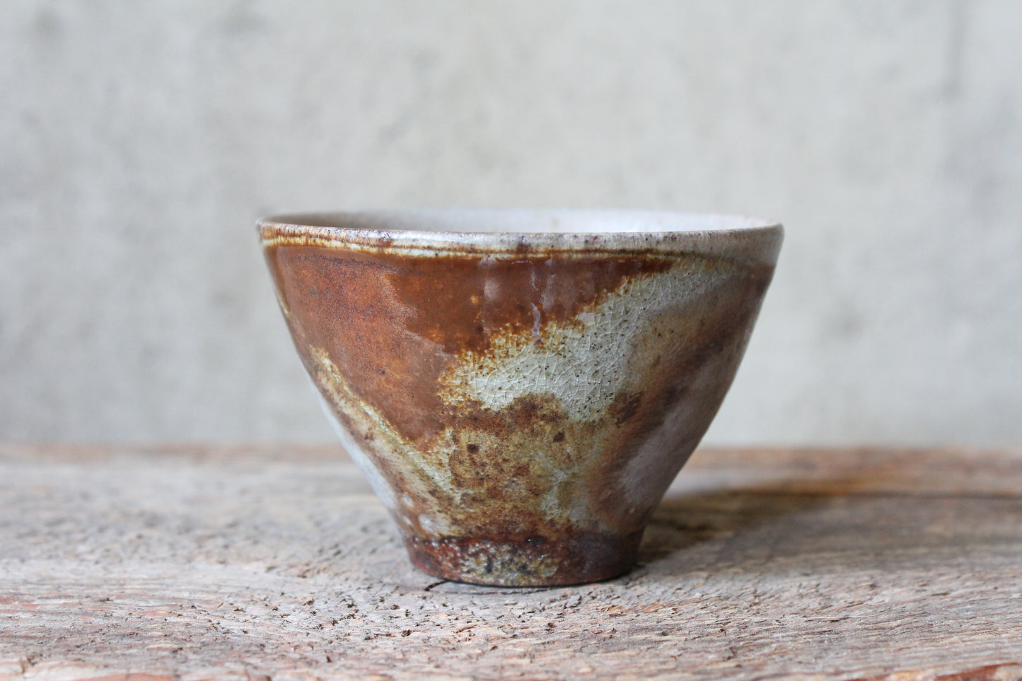Stoneware Shino Teacup 125ml