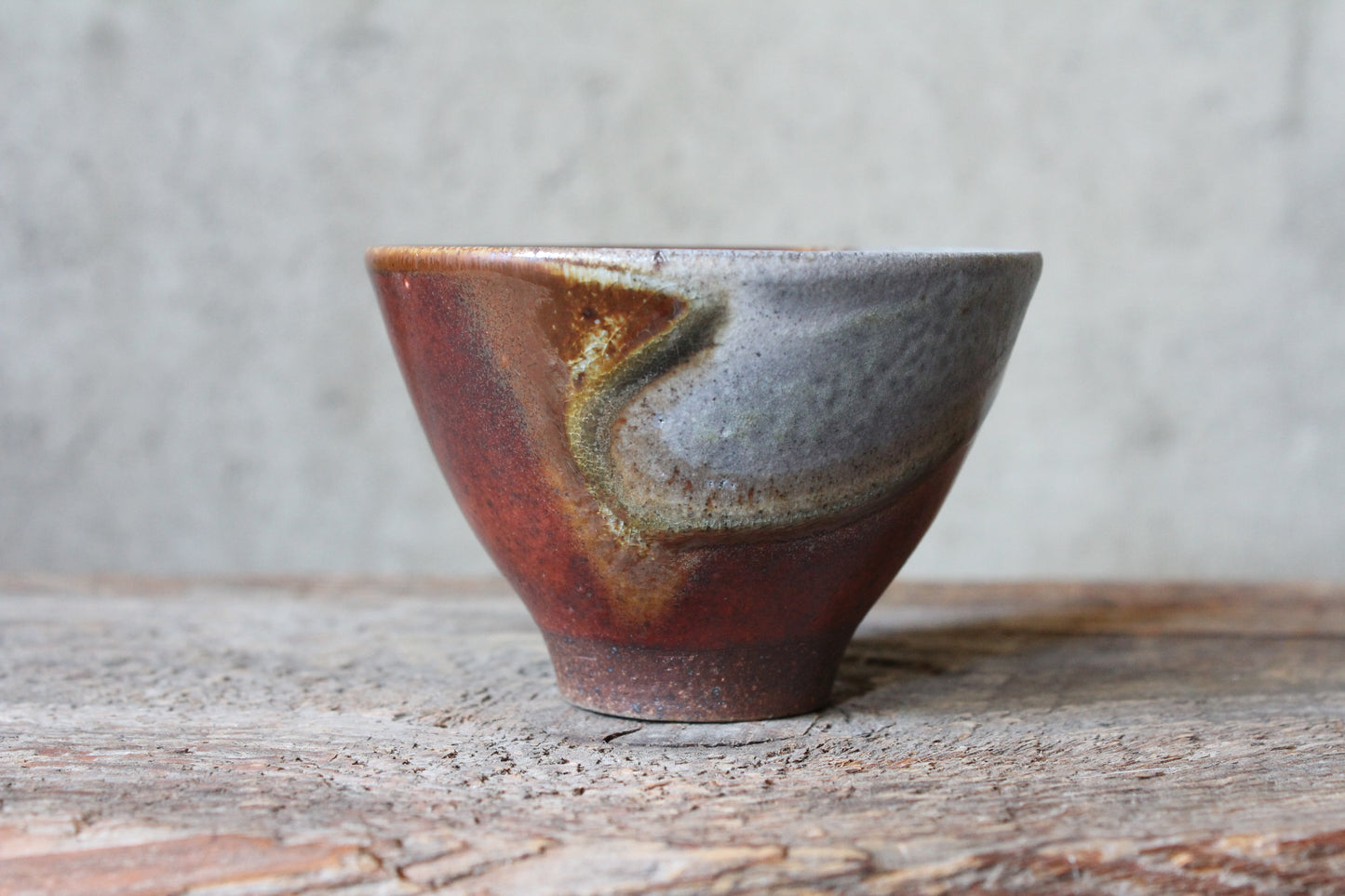 Stoneware Shino Teacup 125ml
