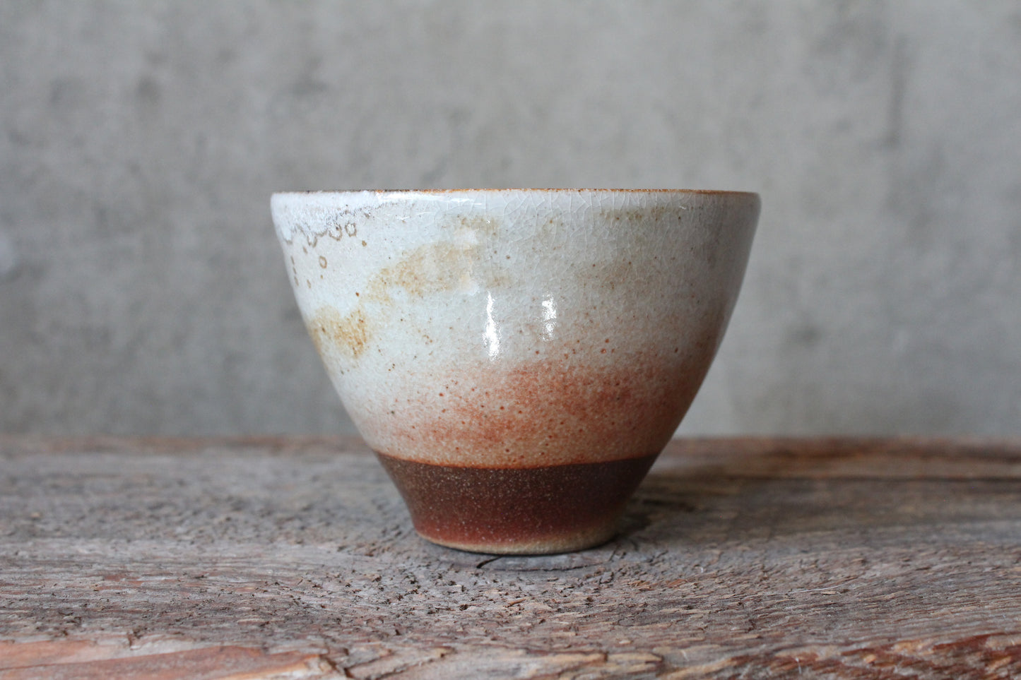 Stoneware Shino Teacup 150ml