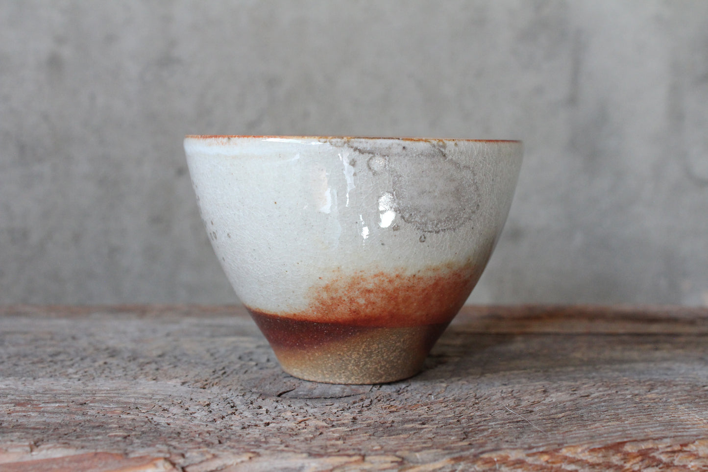 Stoneware Shino Teacup 150ml