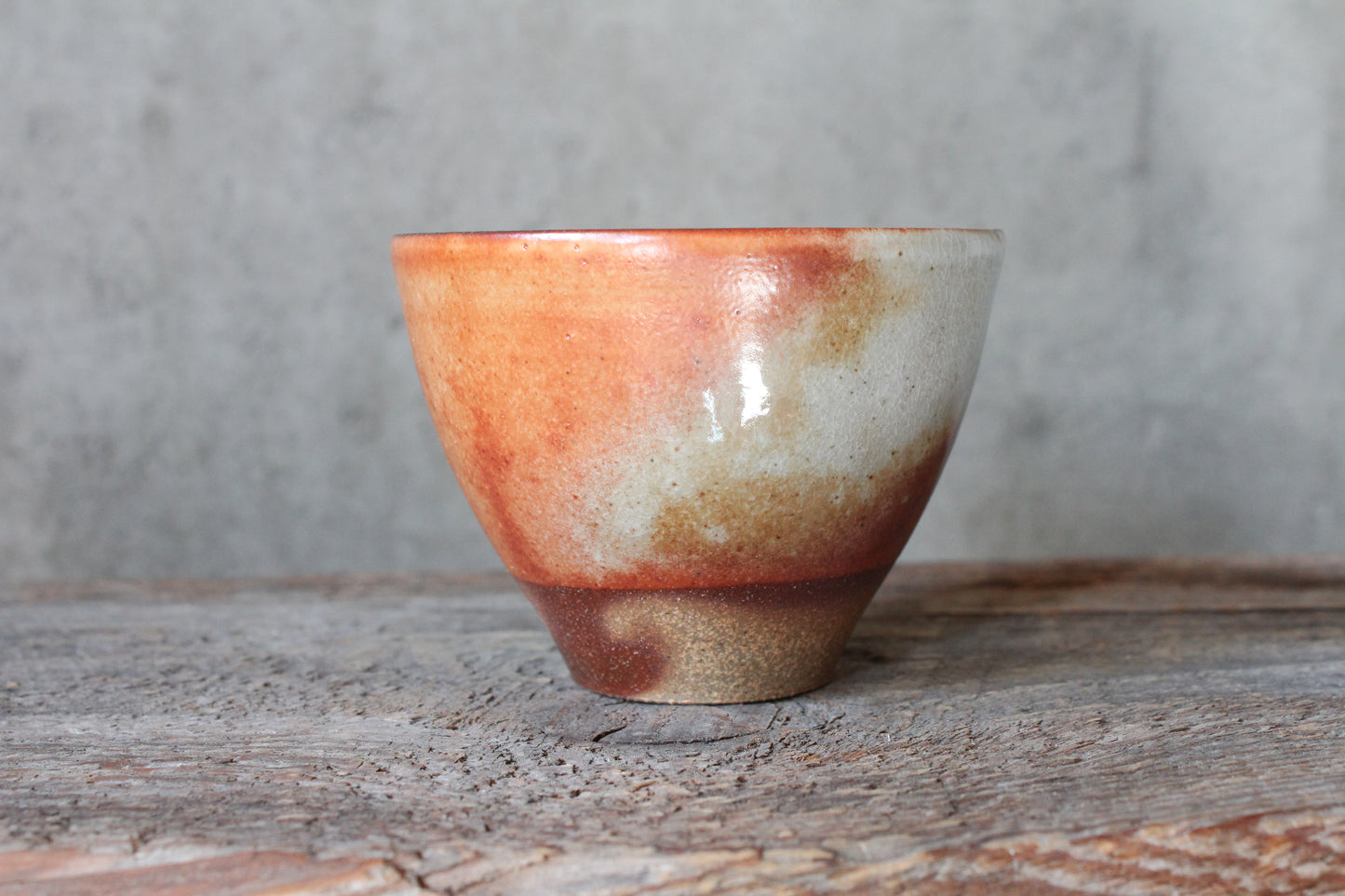 Stoneware Shino Teacup 150ml