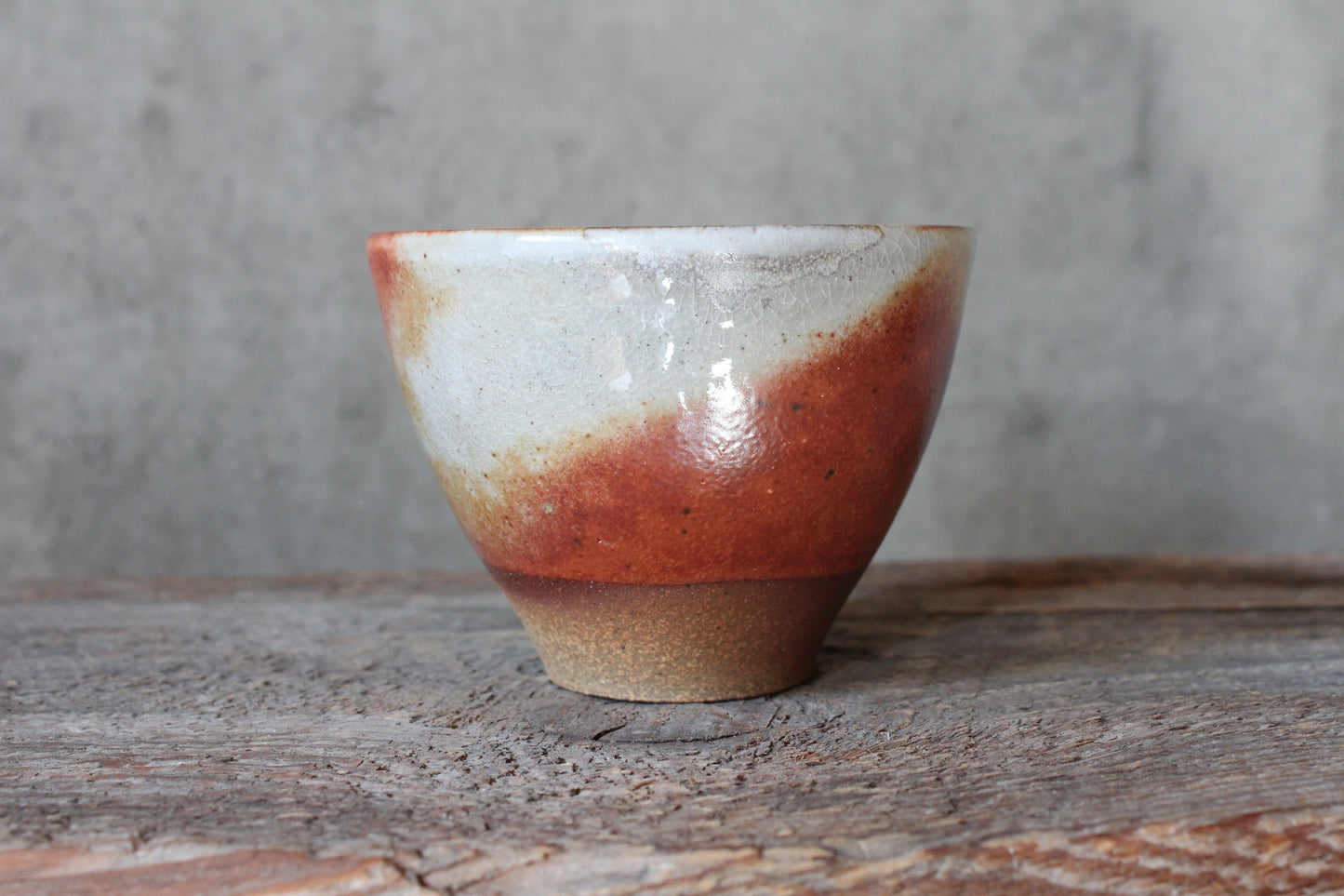 Stoneware Shino Teacup 150ml