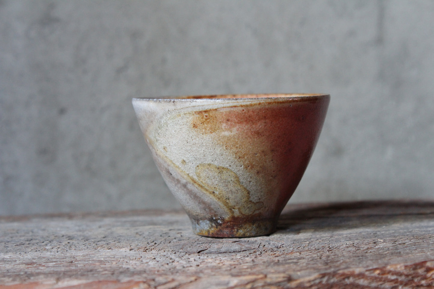 Stoneware Shino Teacup 150ml