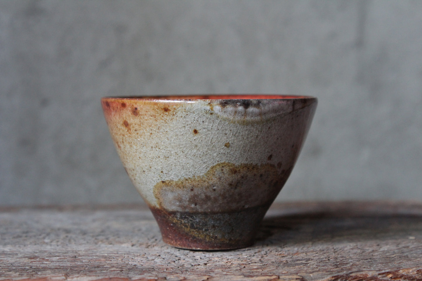 Stoneware Shino Teacup 150ml